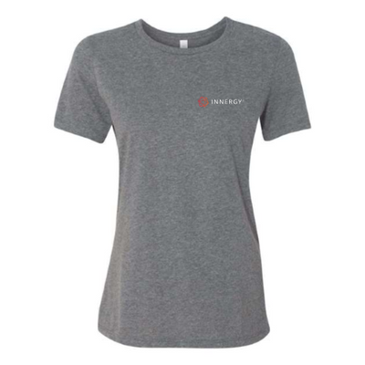 INNERGY - Womens Relaxed Fit Heather CVC Tee