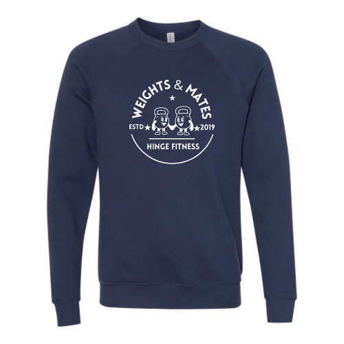 Hinge Fitness - Bella + Canvas Unisex Sponge Fleece Crewneck Sweatshirt v2