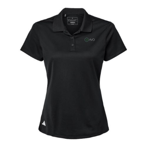 AvoInc - Women's Basic Sport Polo Black
