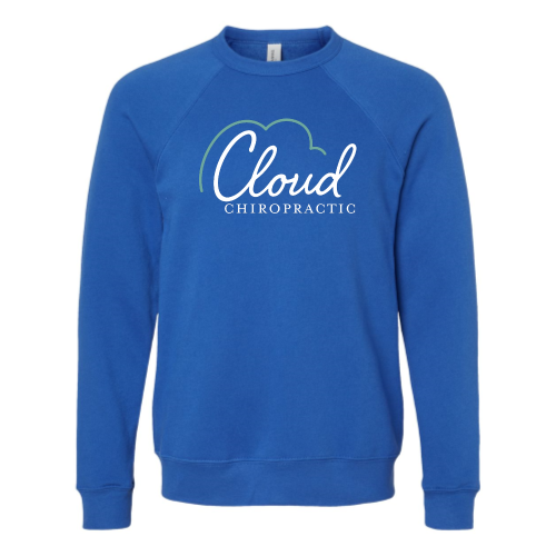 Cloud Chiropractic - Unisex Sponge Fleece Crewneck Sweatshirt