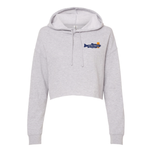 PeterTrouts - Independent Trading - Women's Crop Hoodie