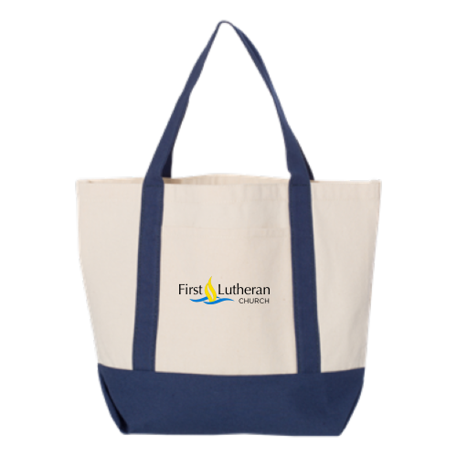 FirstLutheranChurch - Seaside Small Cotton Canvas