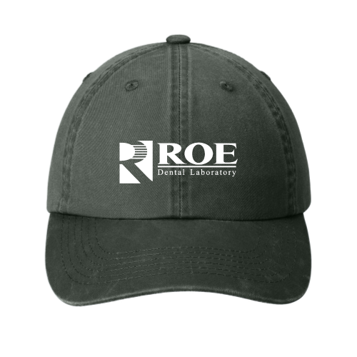 Roe Dental Lab - Port Authority Garment Washed Cap v1