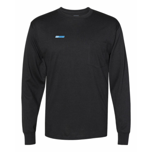 MEGLOBAL - Workwear Long Sleeve Pocket T-Shirt
