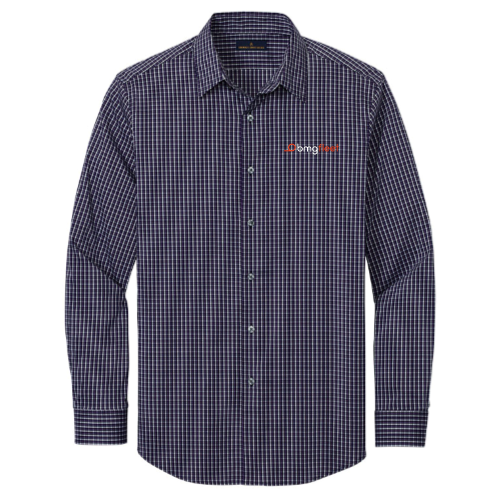 BMGFleetInstallations - Brooks Brothers Tech Stretch Patterned Shirt (BMGFleet)