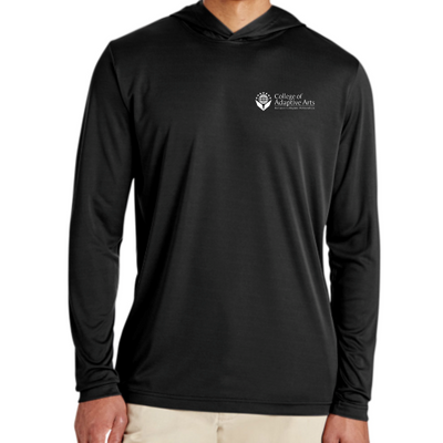 College of Adaptive Arts - Men's Zone Performance Hooded T-Shirt