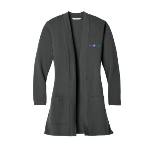 Innerspace Port Authority Ladies Concept Long Pocket Cardigan