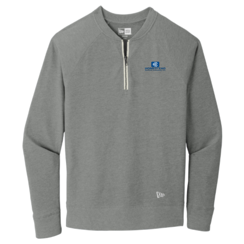 Homestead - New Era Sueded Cotton Blend 1/4-Zip Pullover