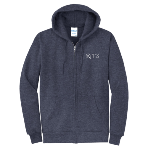 SantaClaraTSS - Port & Company Classic Full-Zip Hooded Sweatshirt