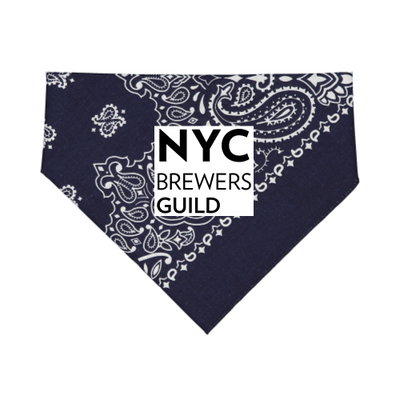 NYC Brewers Guild - Doggie Bandana v2
