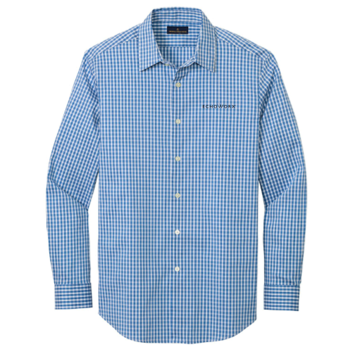 Echoworx - Brooks Brothers - Men's Tech Stretch Pattern Shirt