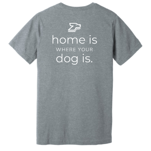 DogHop -Bella Canvas - Home Is Where Your Dog Is