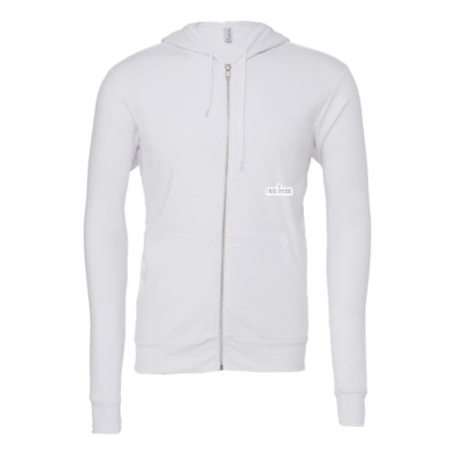 FirstAvenue - Unisex Sponge Fleece Full-Zip Hooded Sweatshirt