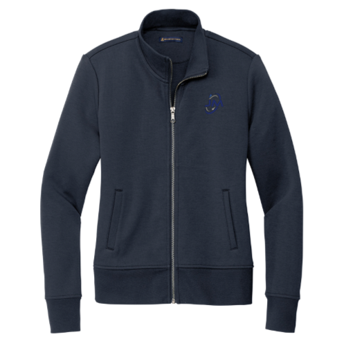 J-MACK - Brooks Brothers Women's Double Knit Full-Zip v1