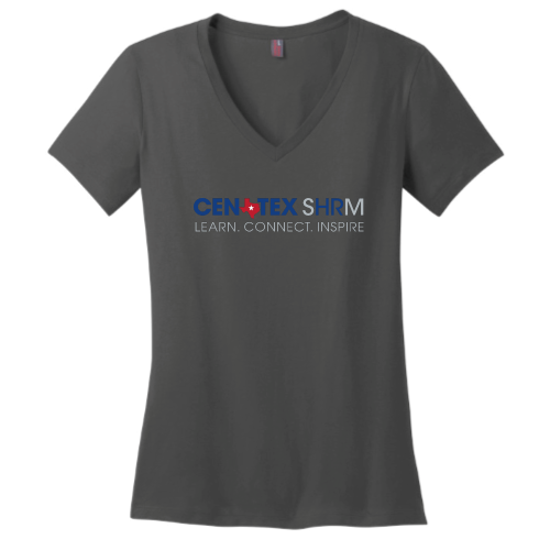 CentexSHRM - District Made Ladies Perfect Weight V-Neck Tee v2