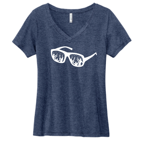 Watch Party - Volunteer Knitwear Women's Daily V-Neck Tee USA-Made