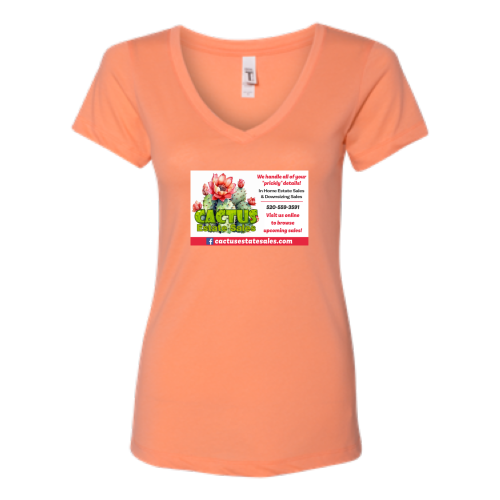 CactusEstateSales - Next Level - Womens V-Neck