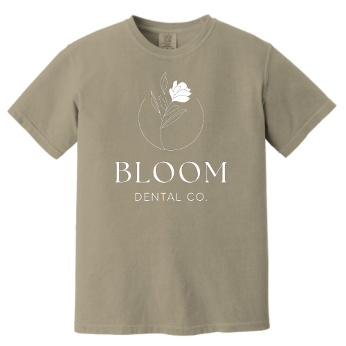 Bloom Dental Co. - Unisex Comfort Colors Vintage Tee v1