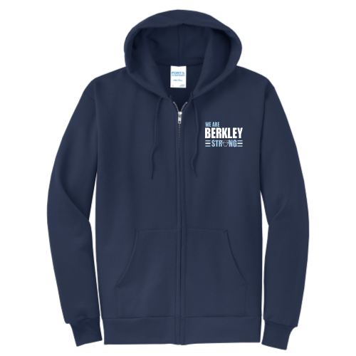 SBES - Port & Company Adult Classic Zip-up Sweatshirt (We Are Berkley Strong)