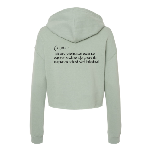 BespokeBeautyLoft - Independent Trading Women's Crop Hoodie v1