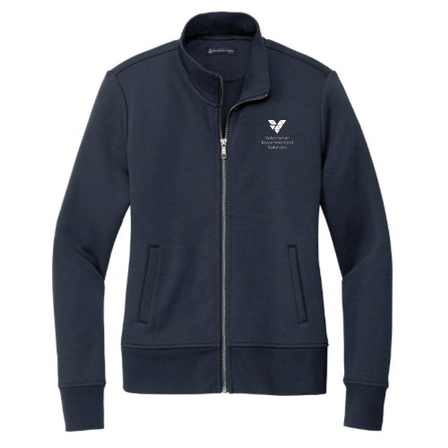 VRS - Brooks Brothers Women's Double-Knit Full-Zip