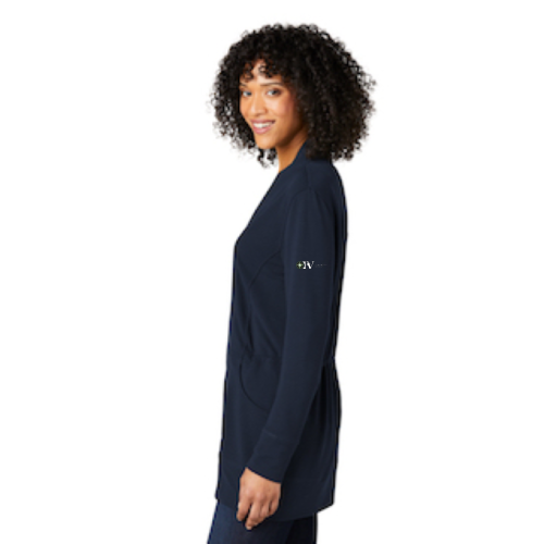 PVFinancial - Port Authority Ladies Microterry Cardigan LK825