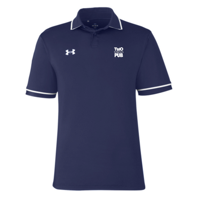 TwoStonesPub - Men's Tipped Teams Performance Polo