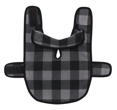 Grey Black Buffalo Check
