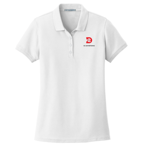 D2 - Port Authority Ladies Core Classic Pique Polo - v1