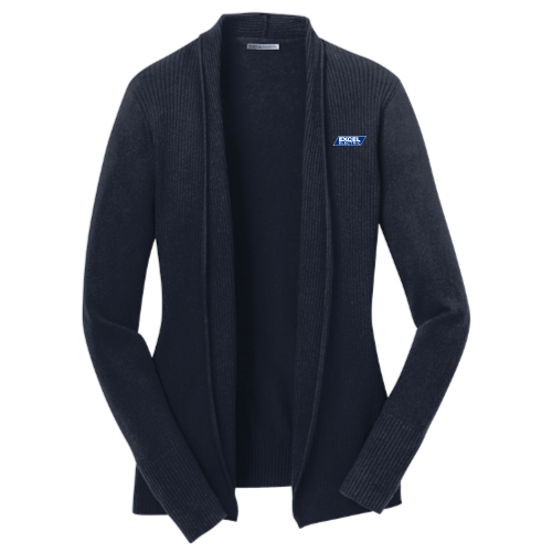 ExcelElectric - Port Authority - Ladies Open Front Cardigan