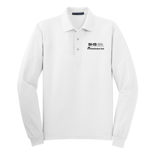 SpokaneHardware - Port Authority Long Sleeve Silk Touch Polo v2