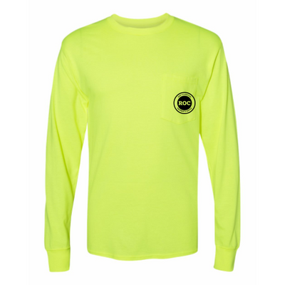 RocEquipmentEmployee - Workwear Long Sleeve Pocket T-Shirt