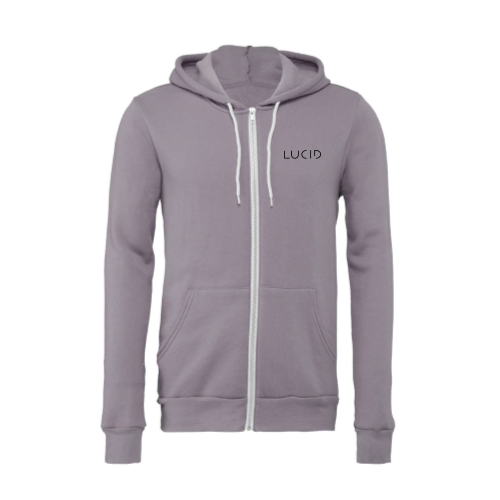Lucid - Unisex Sponge Fleece Full-Zip Hooded Sweatshirt ver1