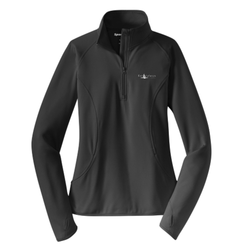 FirstLutheranChurch - Sport-Tek Ladies Sport-Wick Stretch 1/2-Zip Pullover