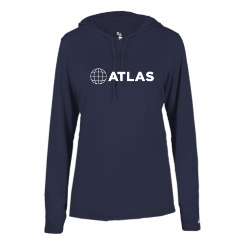 Atlas Mobility - B-Core L/S Women's Hood Tee v3
