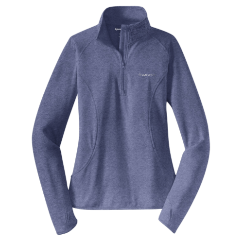 CurrentHR - Sport-Tek Ladies Sport-Wick Stretch 1/2-Zip Pullover