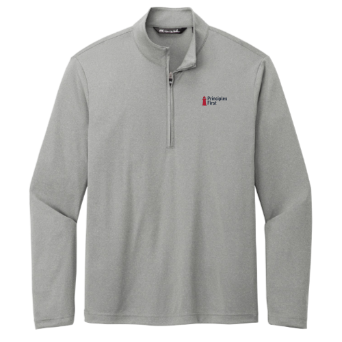 Principles First - TravisMathew Men's Coto Performance Quarter-Zip v2