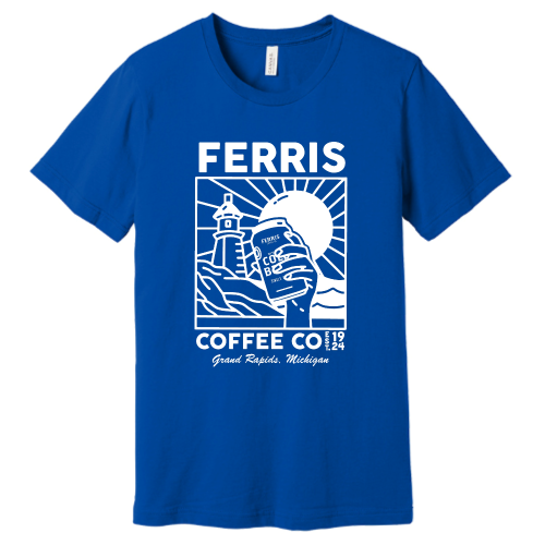 FerrisCoffee - Bella Canvas - Nitro Lighthouse White