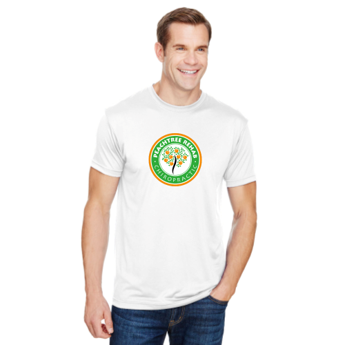 TheNorbuAgency - Unisex Performance T-Shirt USA-Made (PeachTree)