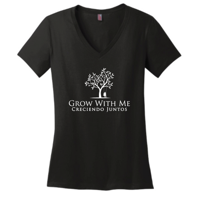GrowWithMe - District Made Ladies Perfect Weight V-Neck Tee