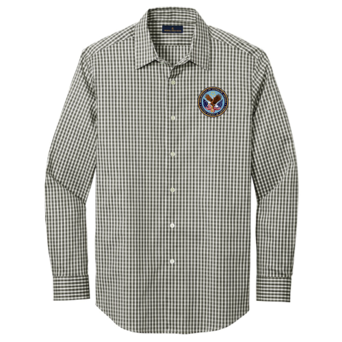 DVA - BrooksBrothers - Men's Tech Stretch Pattern Shirt