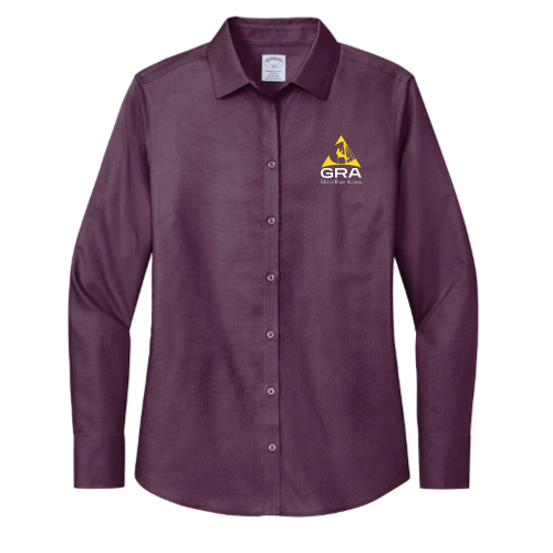 GlobalRopeAccess - Brooks Brothers Women's Wrinkle-Free Stretch Nailhead Shirt - v2
