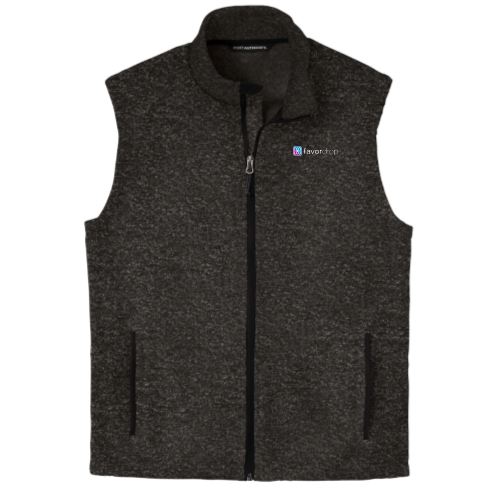 Sweater Fleece Vest EMB
