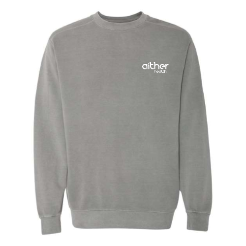 AitherHealth - Pigment-Dyed Crewneck Sweatshirt