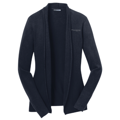 Vanbridge - Port Authority Ladies Open Front Cardigan