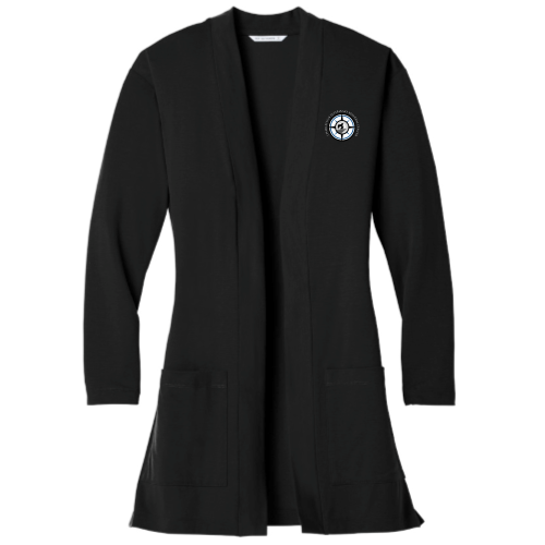 Charleston Veterinary - Port Authority Ladies Concept Long Pocket Cardigan