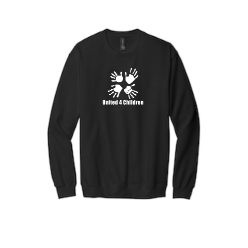 United4Children - Gildan Adult Softstyle Fleece Crew Sweatshirt