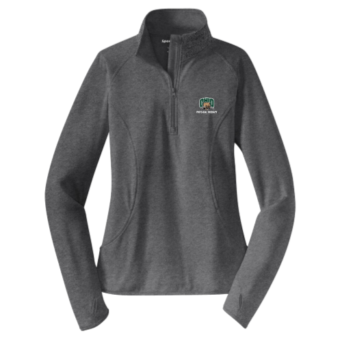 OUPT2 - Sport-Tek Ladies Sport-Wick Stretch 1/2-Zip Pullover v3