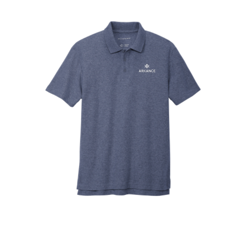 ARKANCE - Sustainable Port Authority Men's C-FREE Cotton Blend Pique Polo