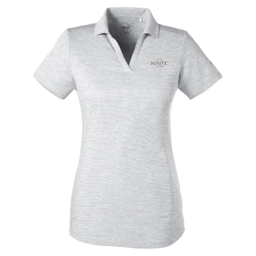 Ignite Living - Ladies Icon Heather Polo v2